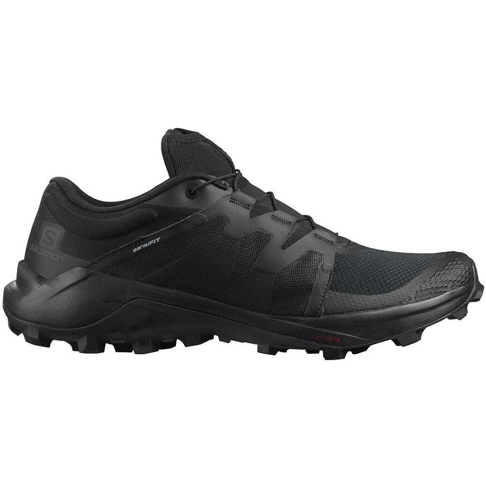 Zapatillas Trail Running Salomon Hombre Negras - Salomon Argentina WILDCROSS,256047-PQN